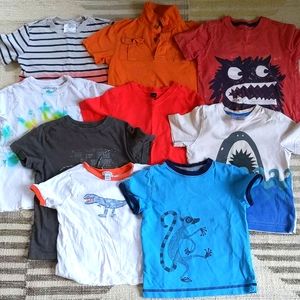 Bundle or Lot of 9 4t t-shirts!